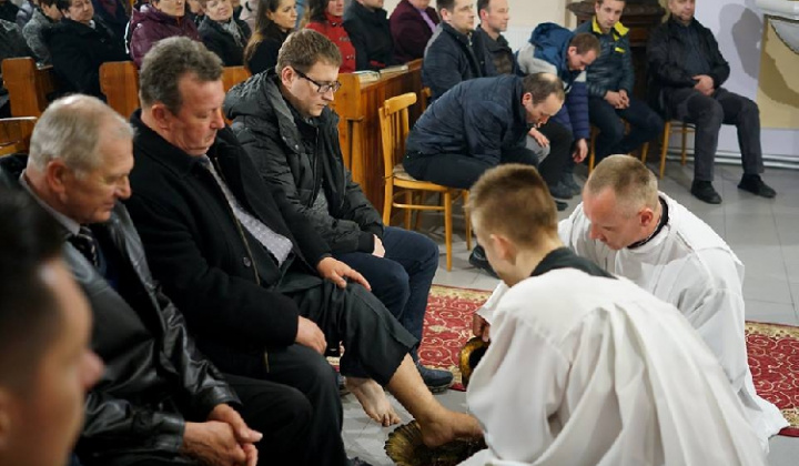 Veľkonočné obrady (foto Peter Mižák) 